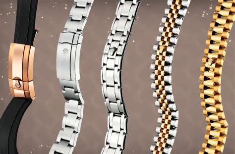 different types of rolex bands|Rolex bracelets 7205 and 7835.